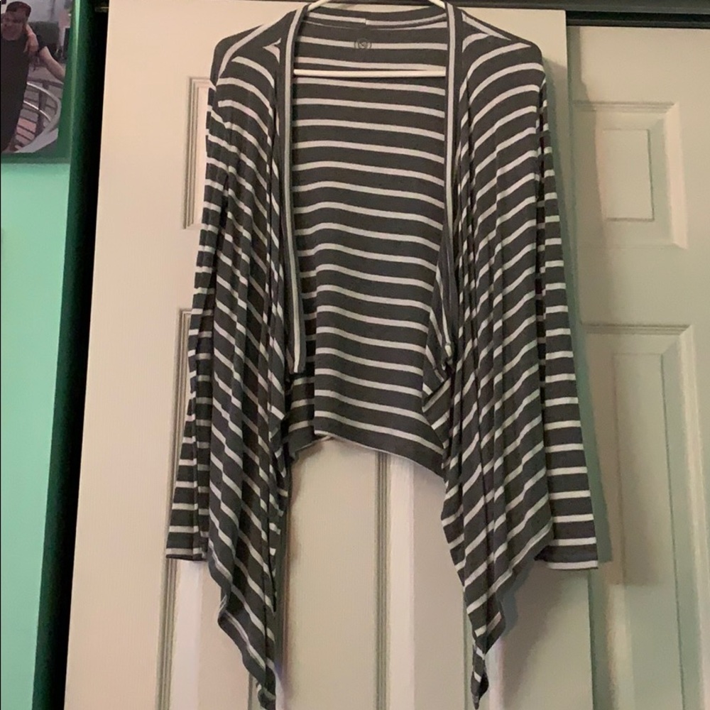 SO Striped Cardigan